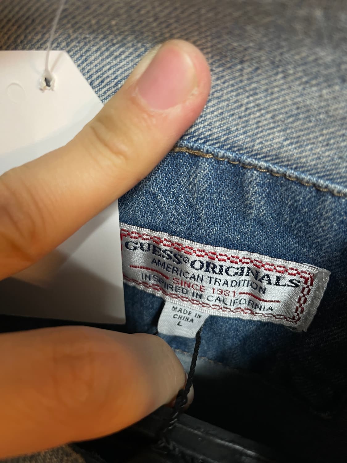 게스x펩시 데님 자켓(새상품) 상품이미지8