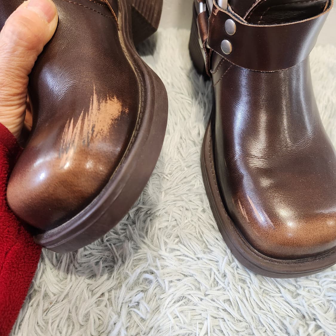 브라운 하네스 미들부츠 / 빈티지 무드 / 버클 디테일
235 상품이미지9