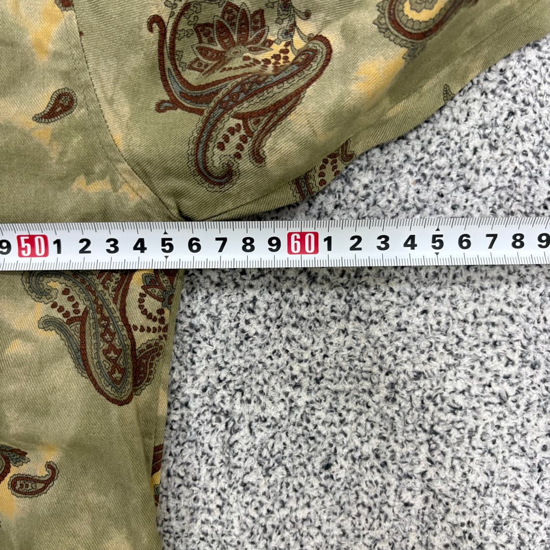 L 빈티지 남성 페이즐리 셔츠 남방 0319J 상품이미지5