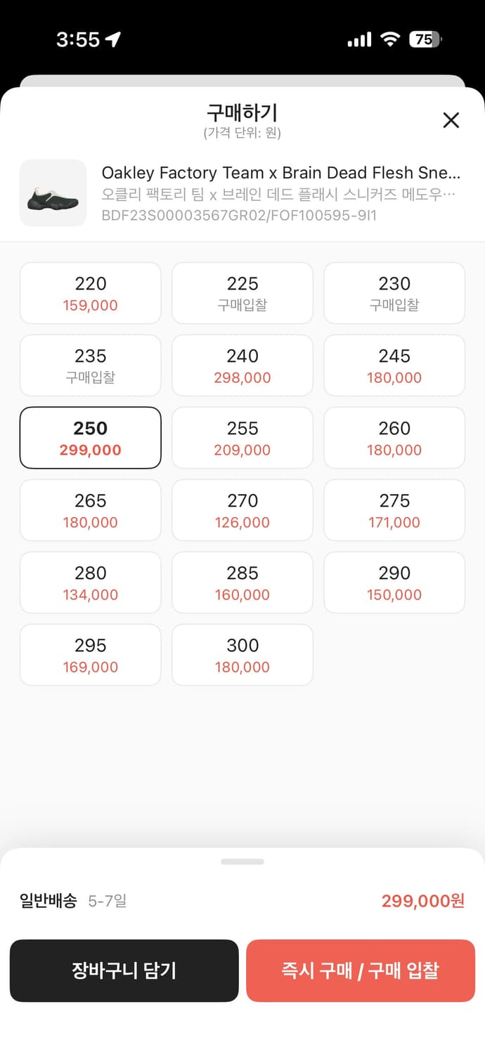 오클리 팩토리팀 브레인데드 250 상품이미지4