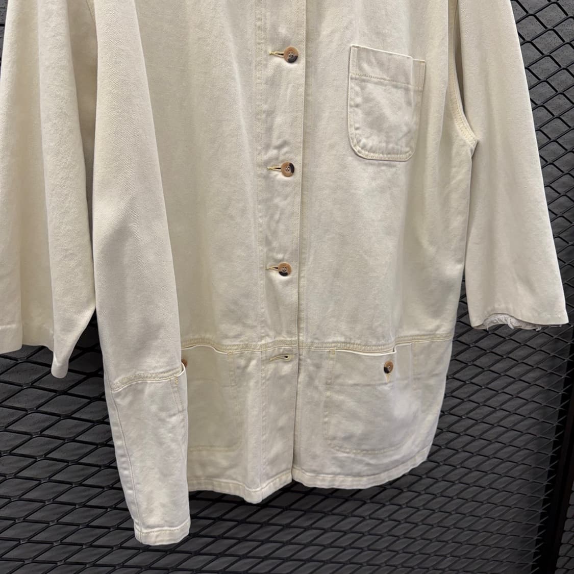 USA VINTAGE 프렌치워크자켓 7부소매 스냅포켓 디테일 상품이미지5