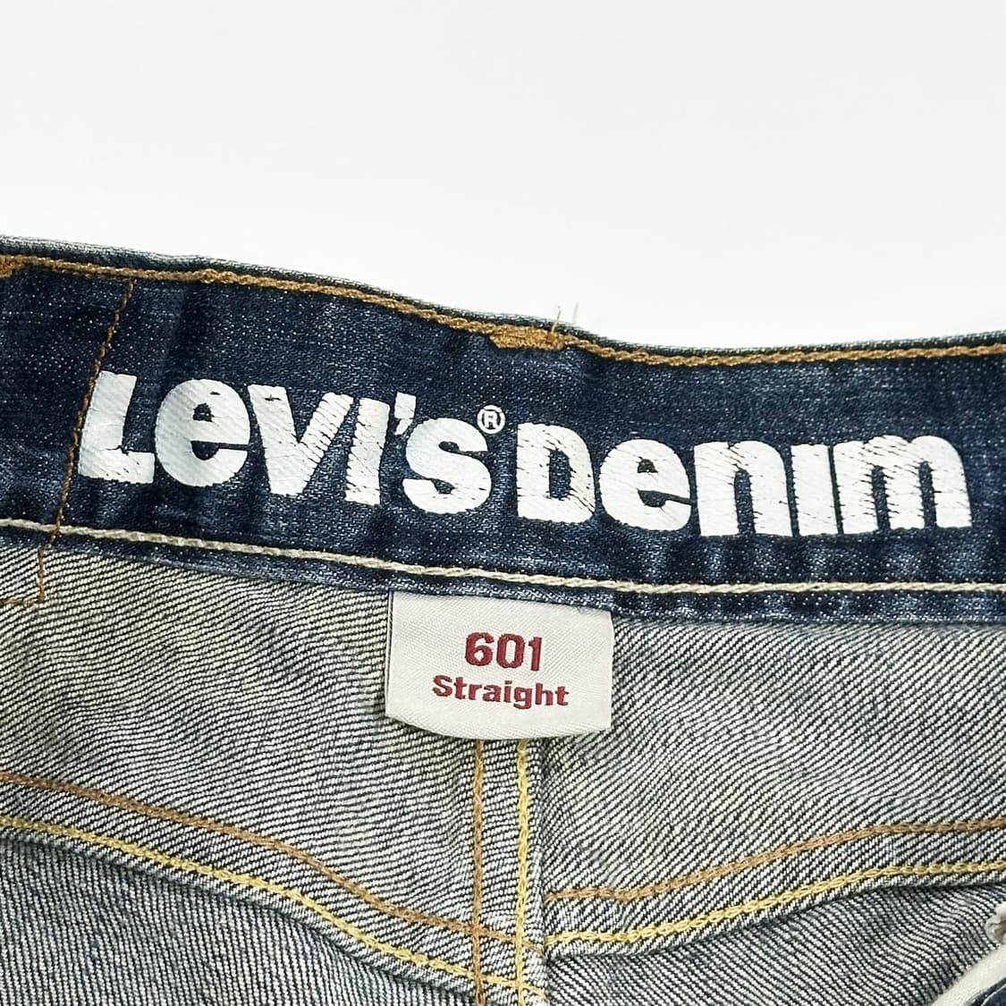 리바이스 601 오리지널 워싱 데님 팬츠 (30인치) 상품이미지5