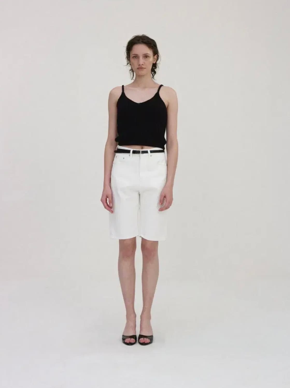 낫띵리튼 jerry knit cami top bk 상품이미지1