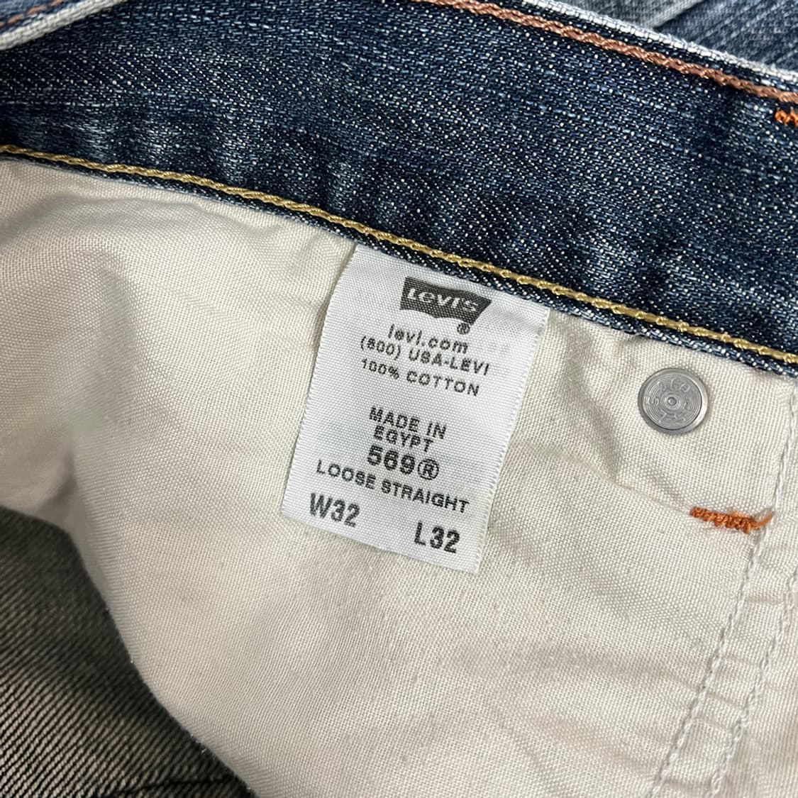 00s 리바이스 569 루즈 스트레이트 데님 팬츠 청바지 32 상품이미지6