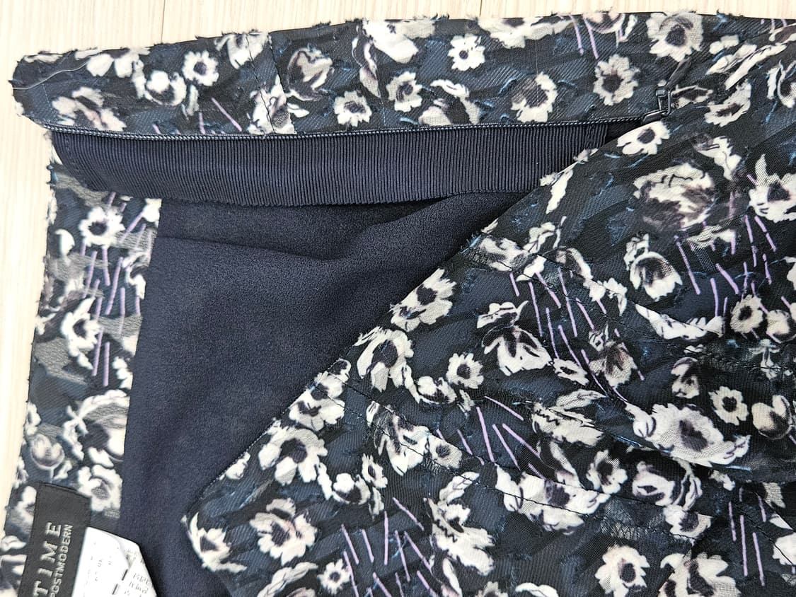 타임 플라워패턴 치마 상품이미지2