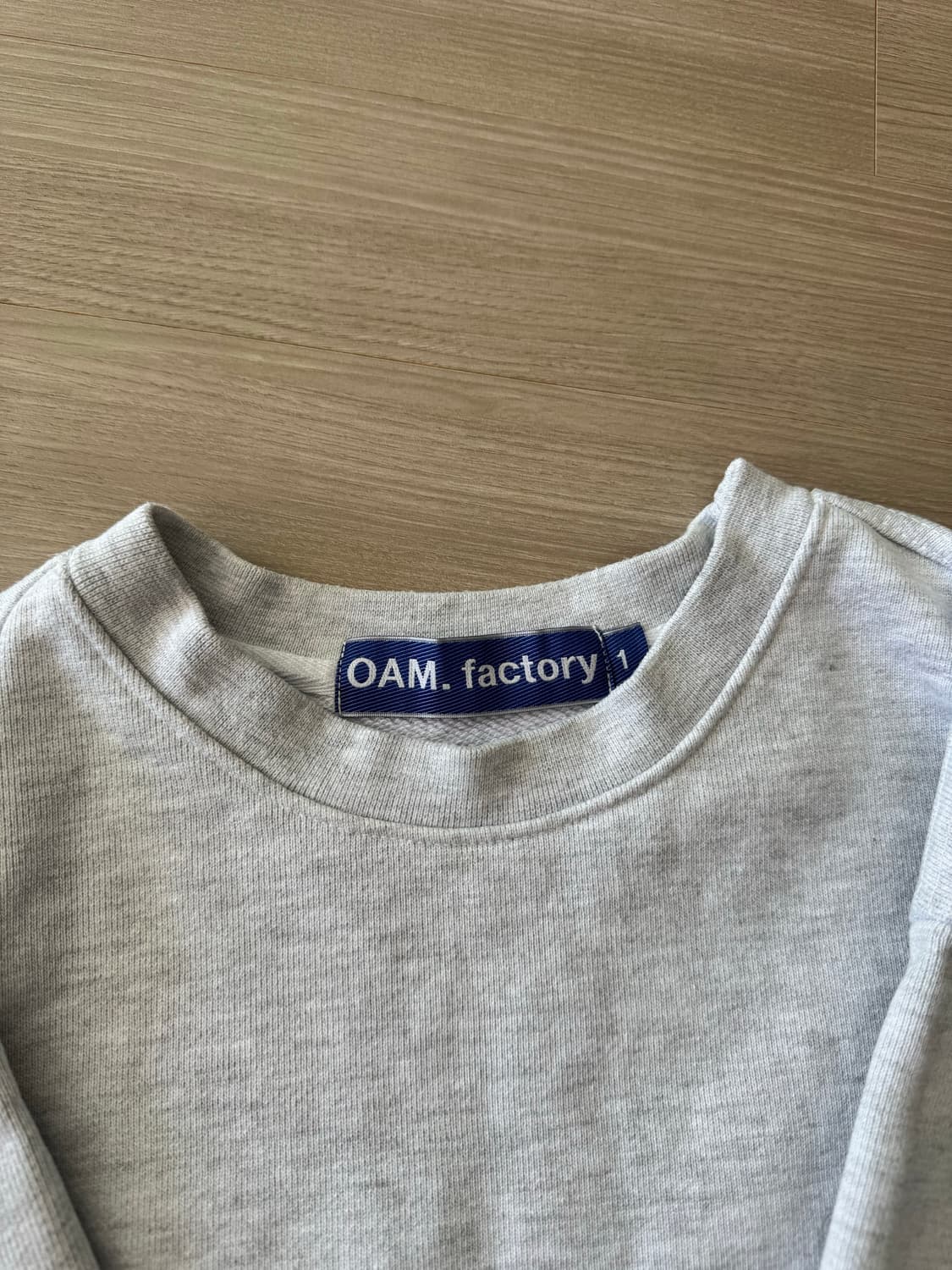 [1] 핏더사이즈 OAM 맨투맨 상품이미지2