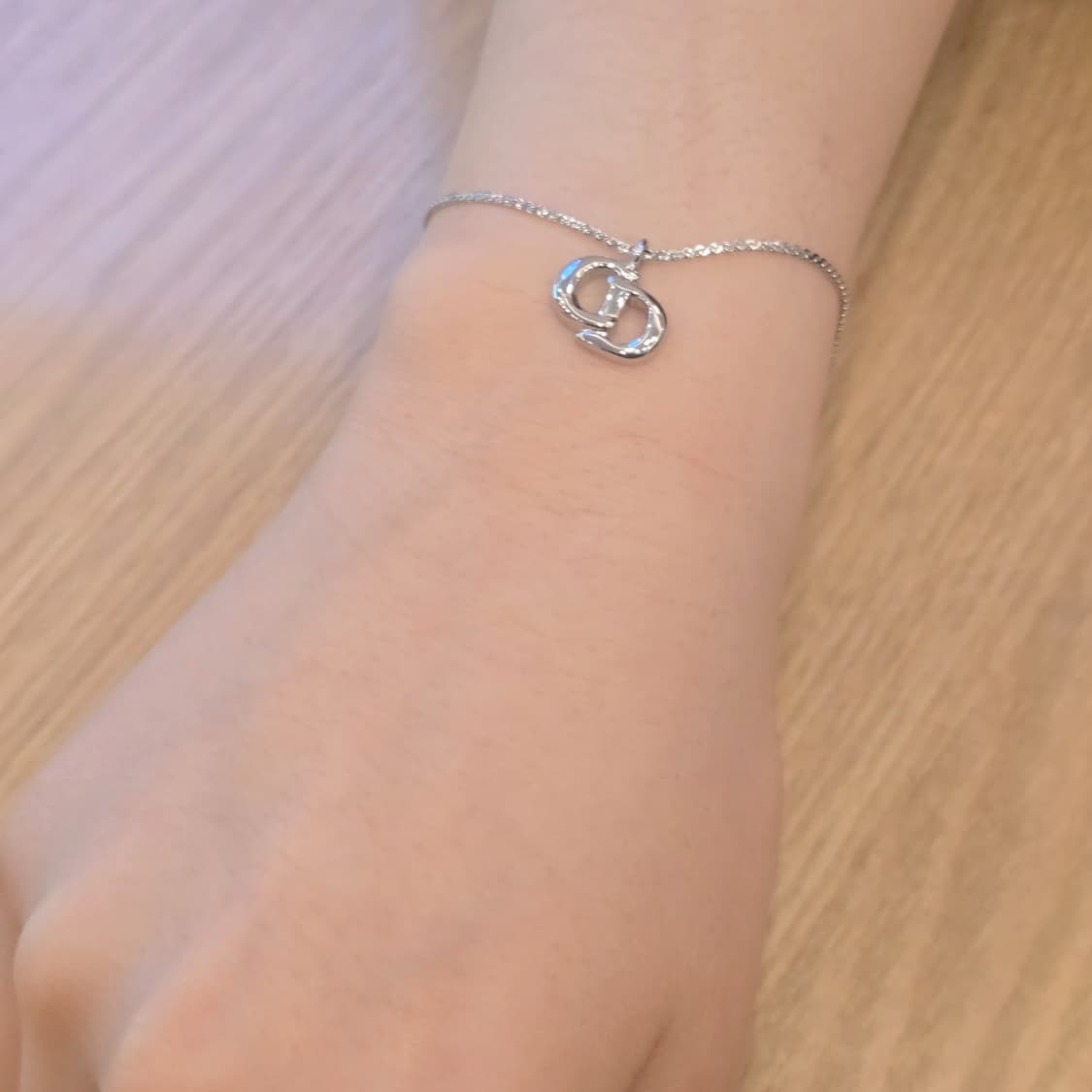 디올 CD로고 팔찌 상품이미지3