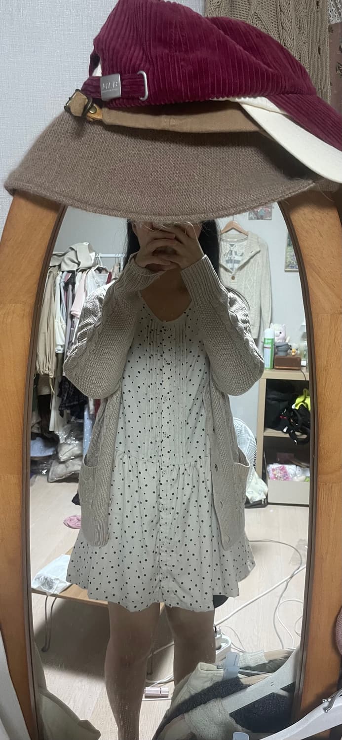 쿠루미 도트핑크 ops 세트 상품이미지4