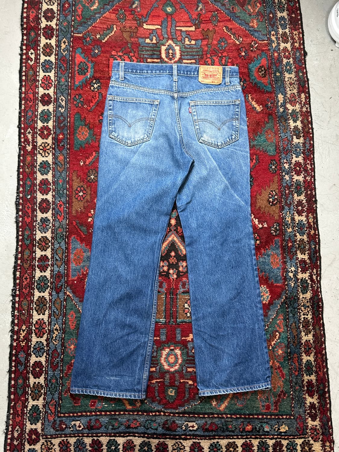 90's USA Made 리바이스 517 부츠컷 플레어진 상품이미지4