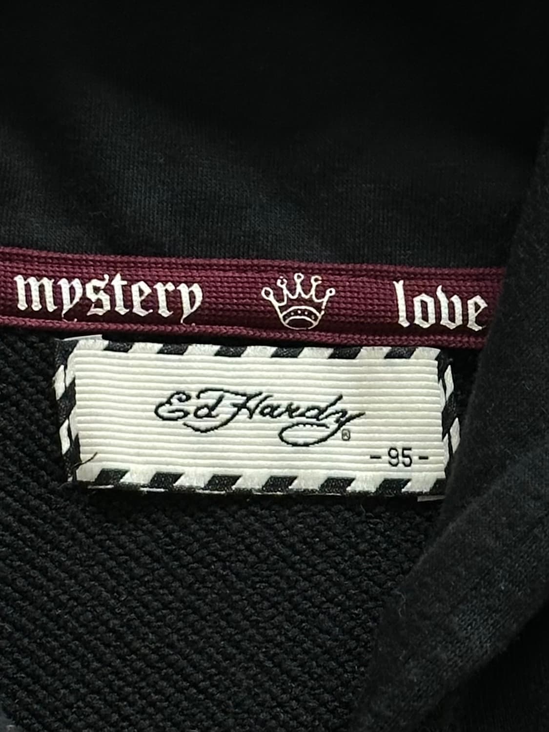 에드하디 백로고 후드집업 y2k 펑크 상품이미지3