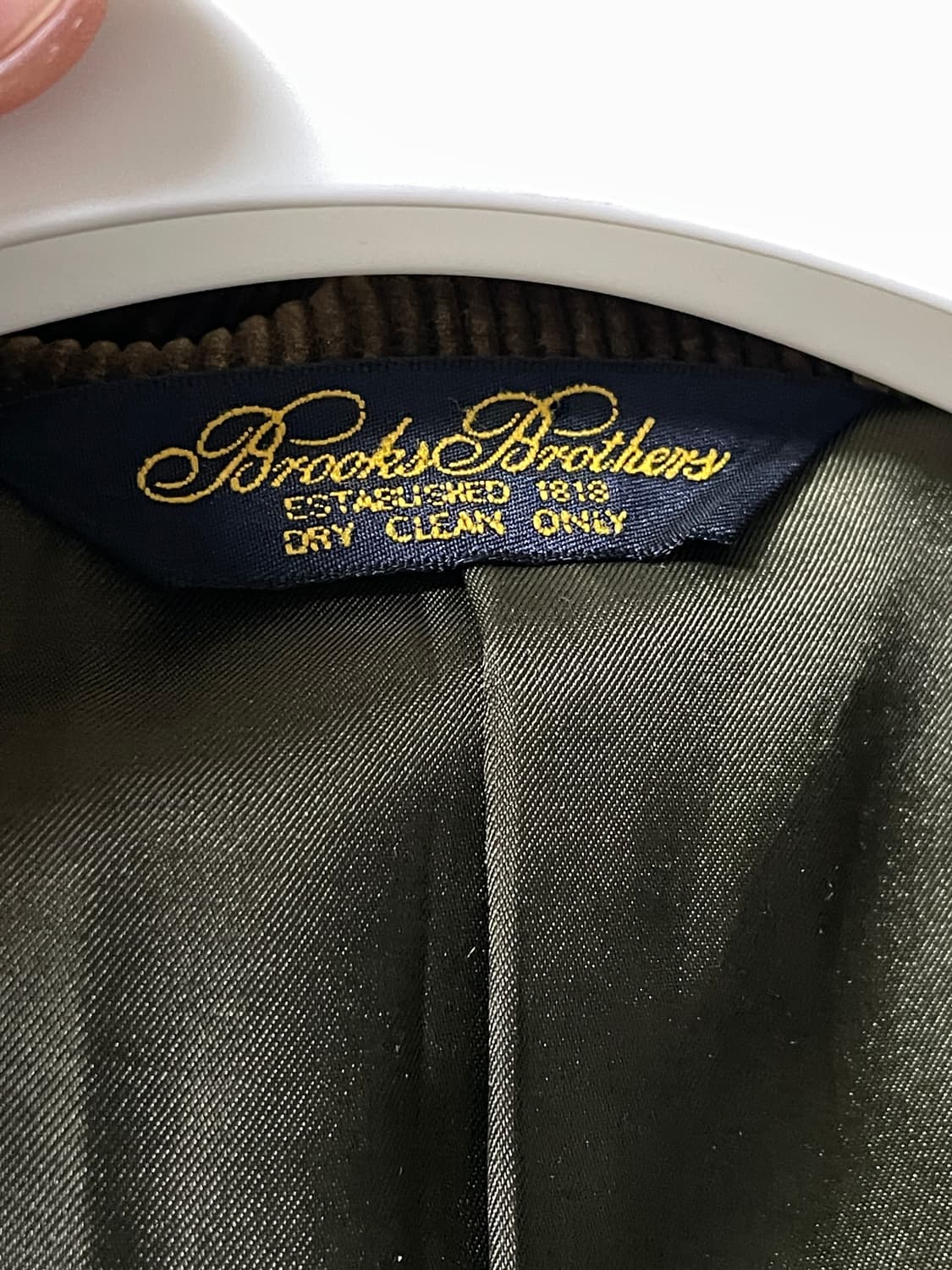 L~XL JPN 브룩스 브라더스 골덴 코듀로이 자켓 브라운 상품이미지7