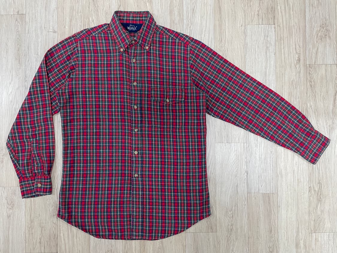 100) 80's 울리치 체크 플란넬셔츠(RRL&LVC&폴로) 상품이미지1