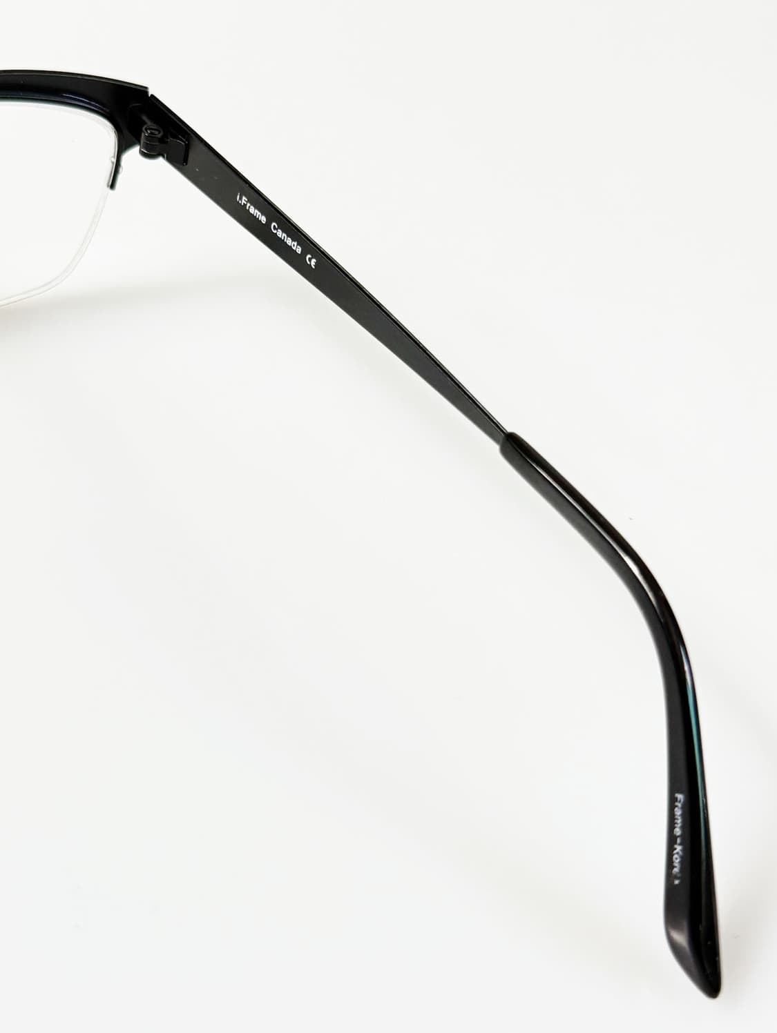 OPUS 글리터 스퀘어 반무테 빈티지 안경 상품이미지6