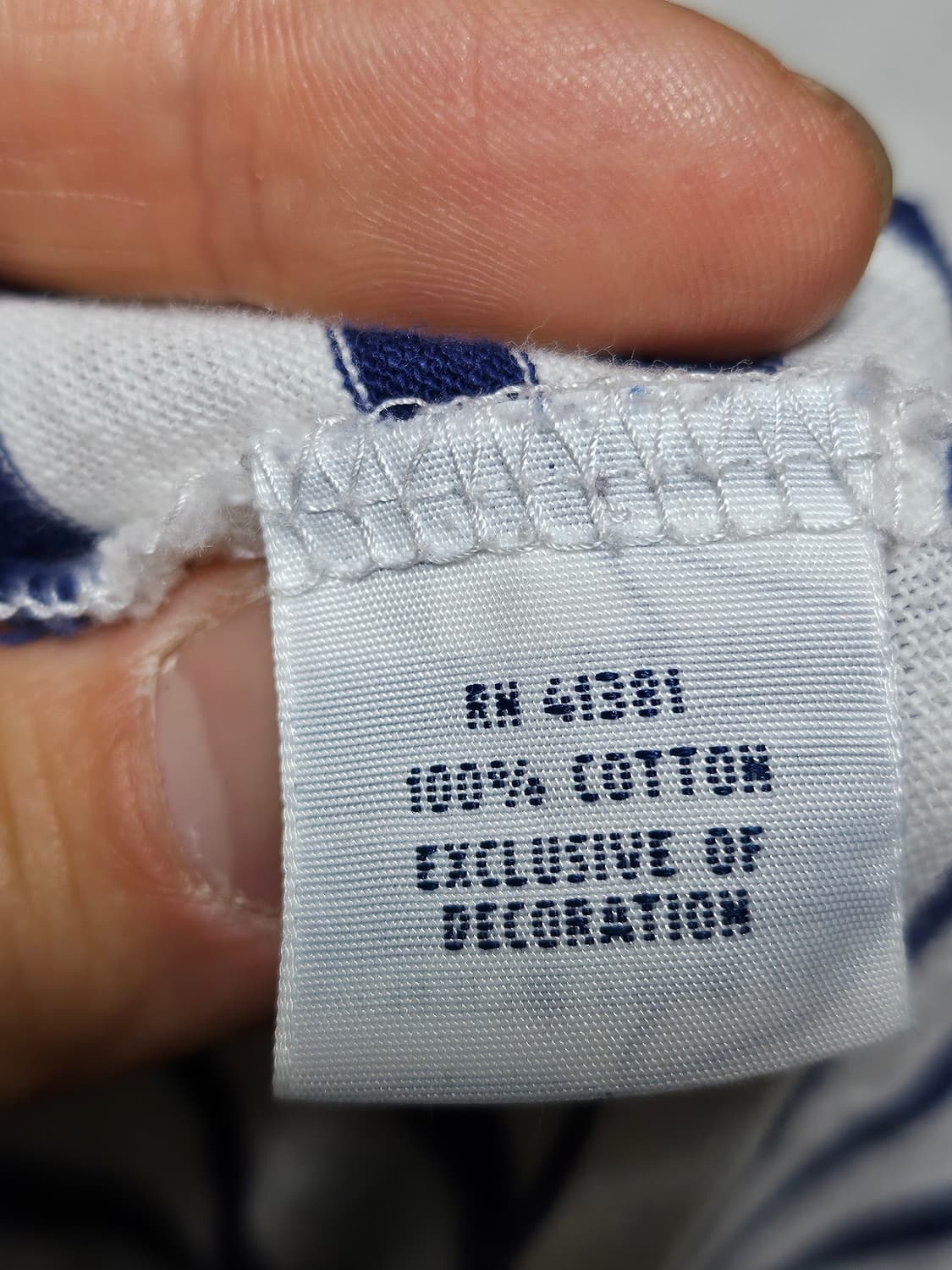 폴로랄프로렌 스트라이프 롱슬리브 긴팔티 L 상품이미지5