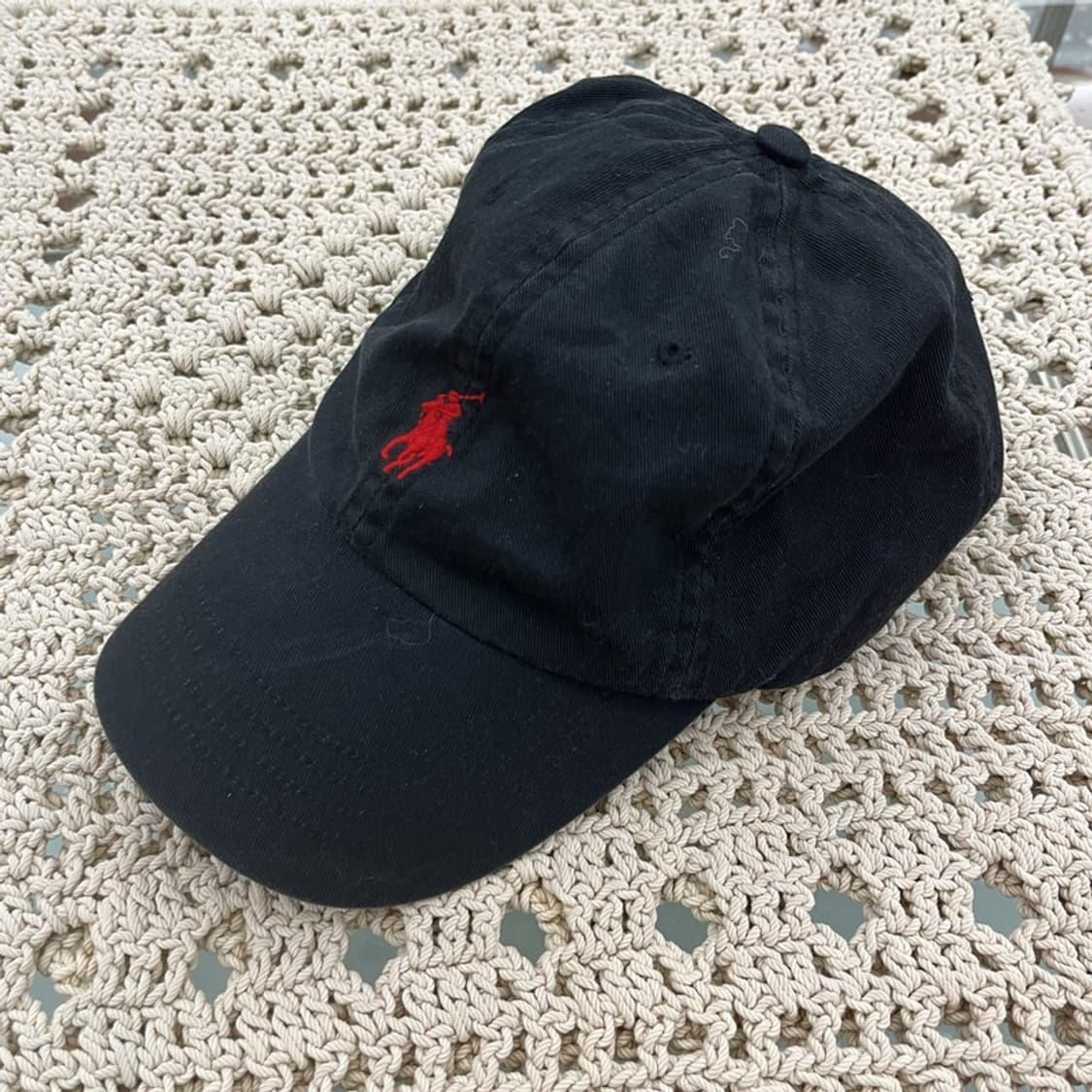 폴로 랄프로렌 모던 시크 캐주얼 레드포니 볼캡 C10245 상품이미지3