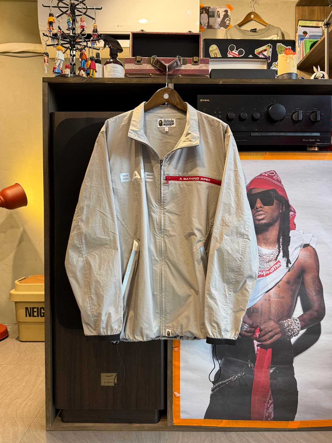 90s 베이프 바람막이 L(XL) 상품이미지1