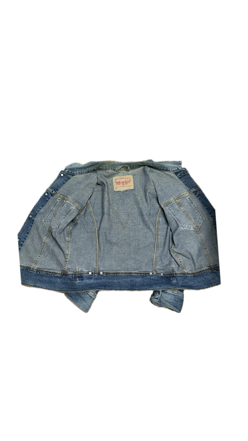 리바이스 타입1 청자켓 팝니다! 상품이미지3