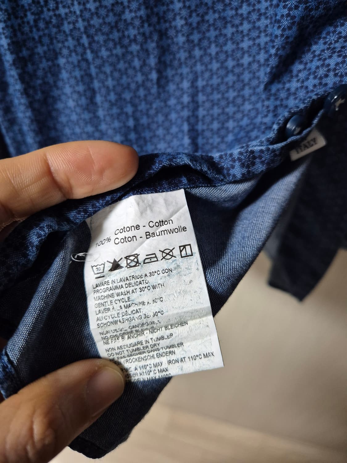 ORIAN 오리앙 오리안 이태리 명품 셔츠 42  상품이미지8