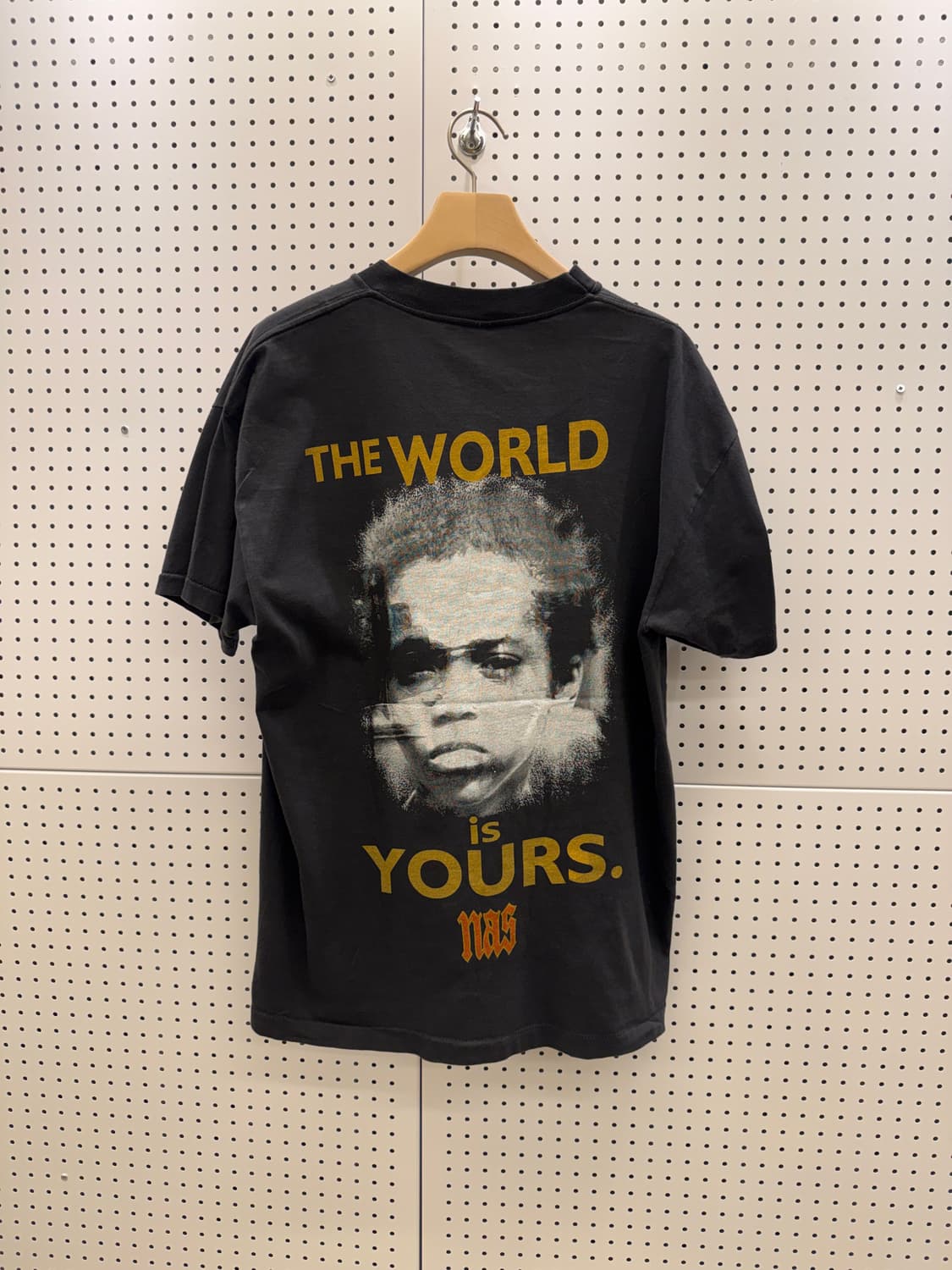 빈티지 나스 앨범 그래픽 반팔 티셔츠 U1301 상품이미지3