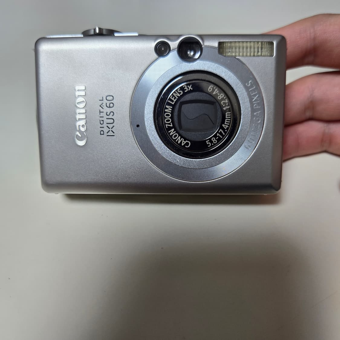 캐논 디지털 익서스 60 은색 카메라 상품이미지1