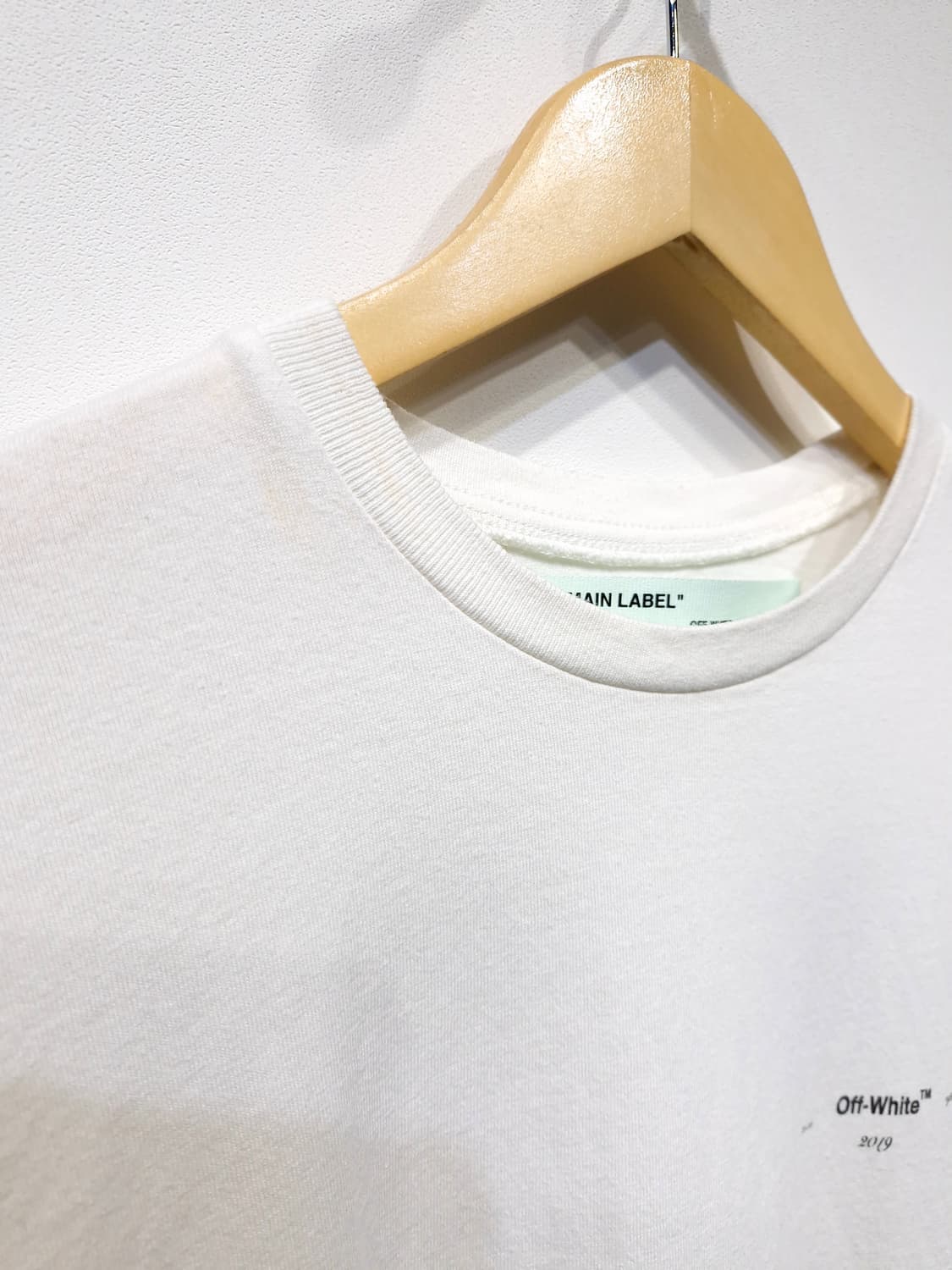 오프화이트 Off-White 유화 에로우 롱슬리브_M 상품이미지7