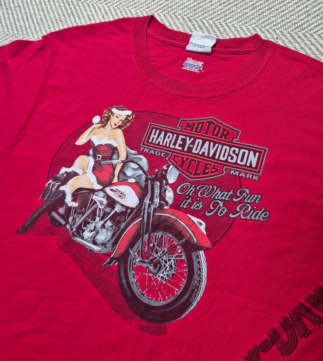 할리데이비슨 핀업걸 슬리브 상품이미지1