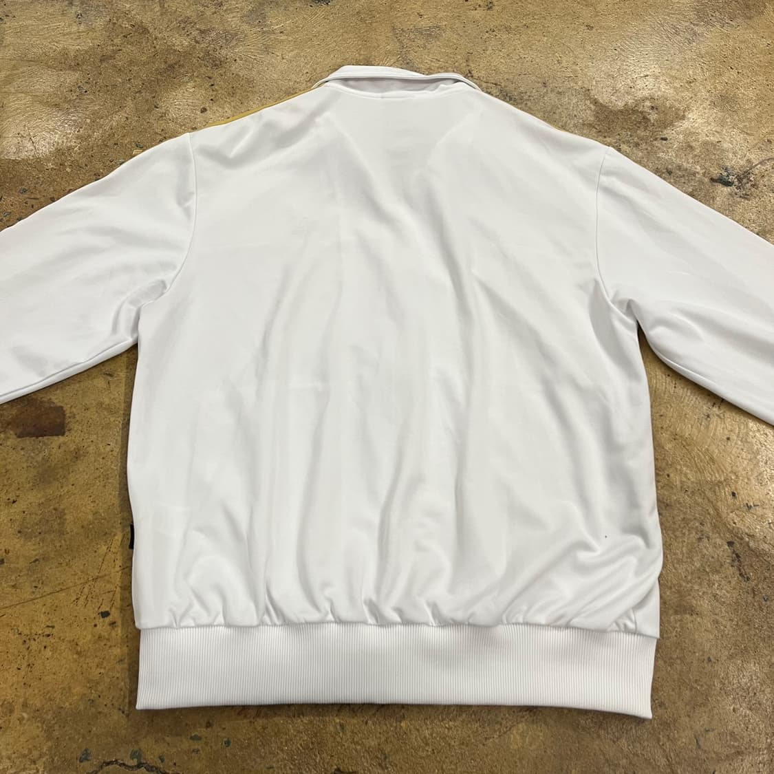 아디다스 화이트 골드 흰골 흰금 져지 트랙탑 110 상품이미지4