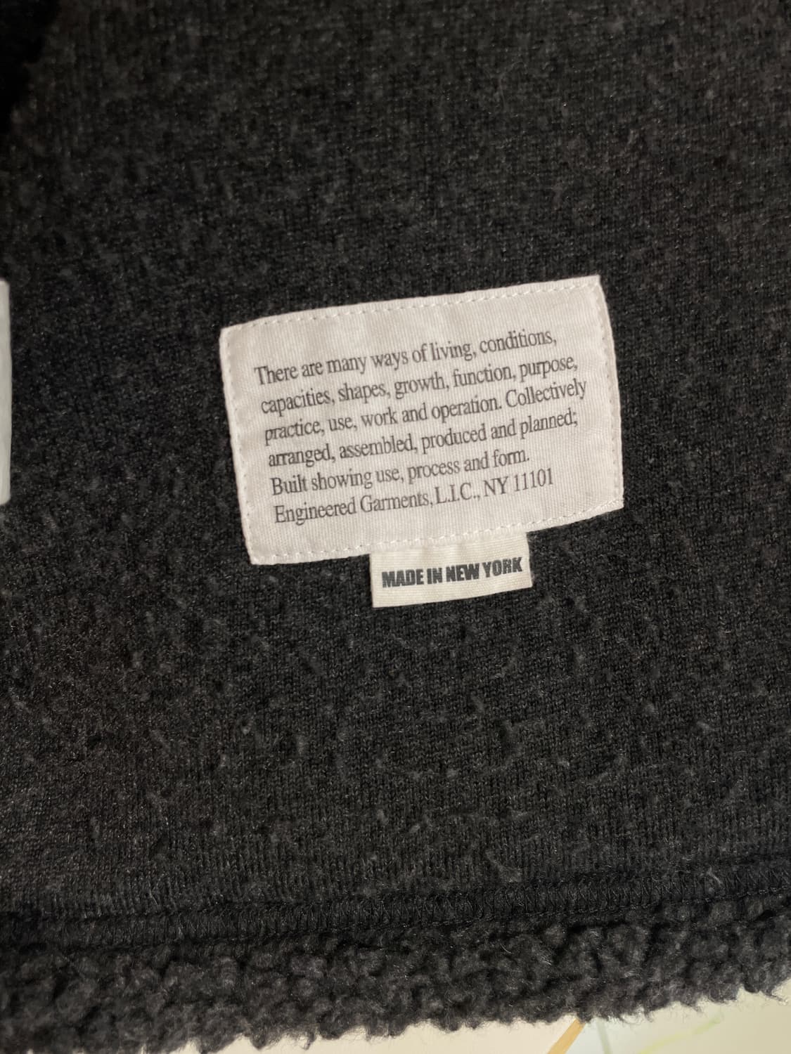 엔지니어드가먼츠 짚업 베스트 L 상품이미지8