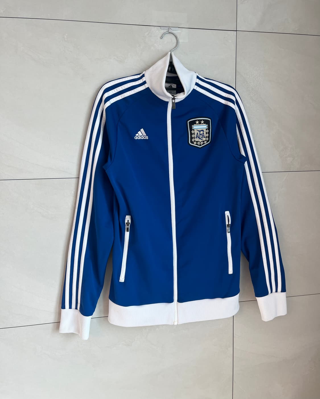 아디다스 아르헨티나 극희귀 파,흰  대장 져지 [95] 상품이미지2