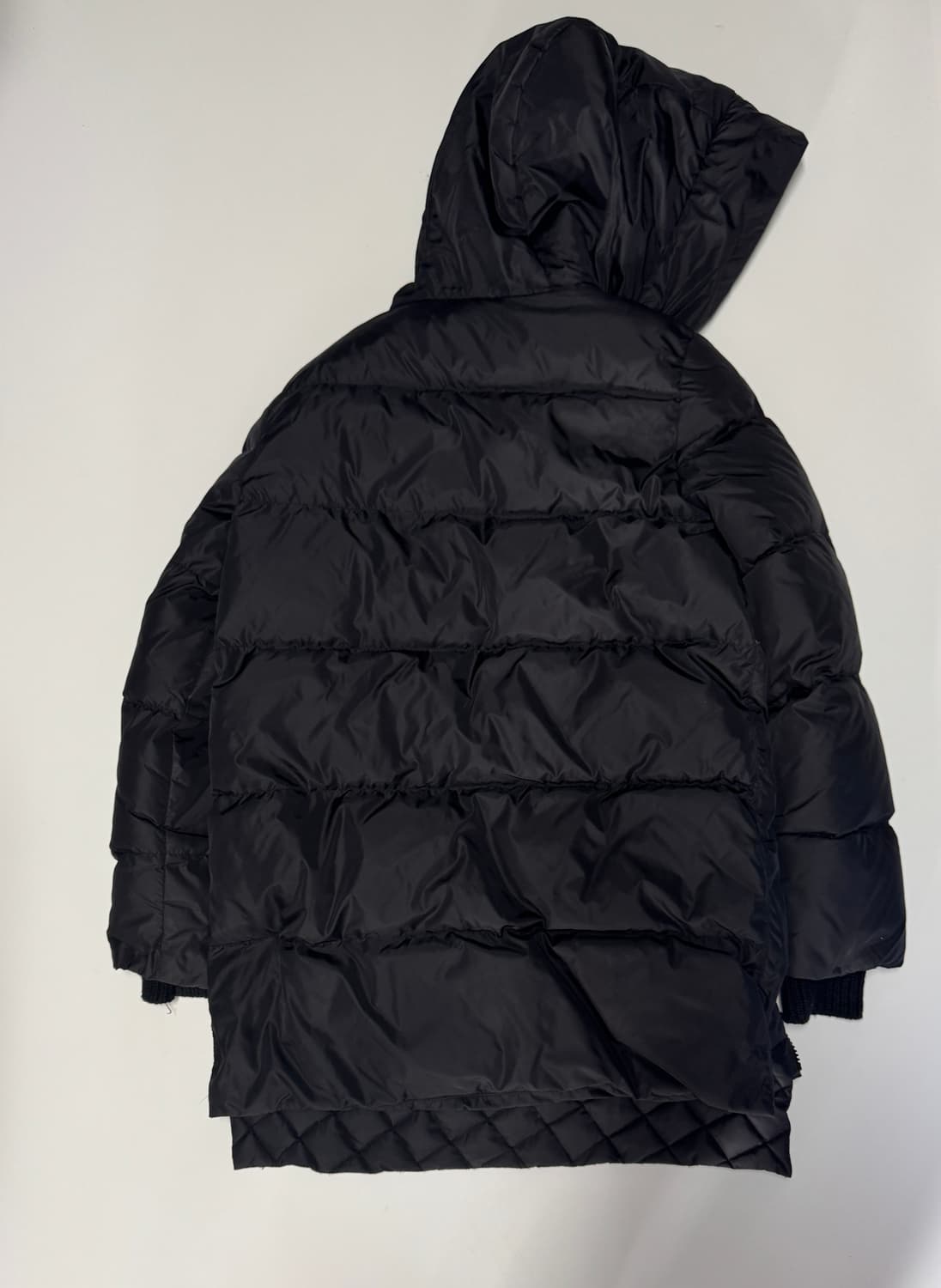 여성 몽클레어 빈티지 리메이크 커스텀 후드 다운 패딩 S 상품이미지2