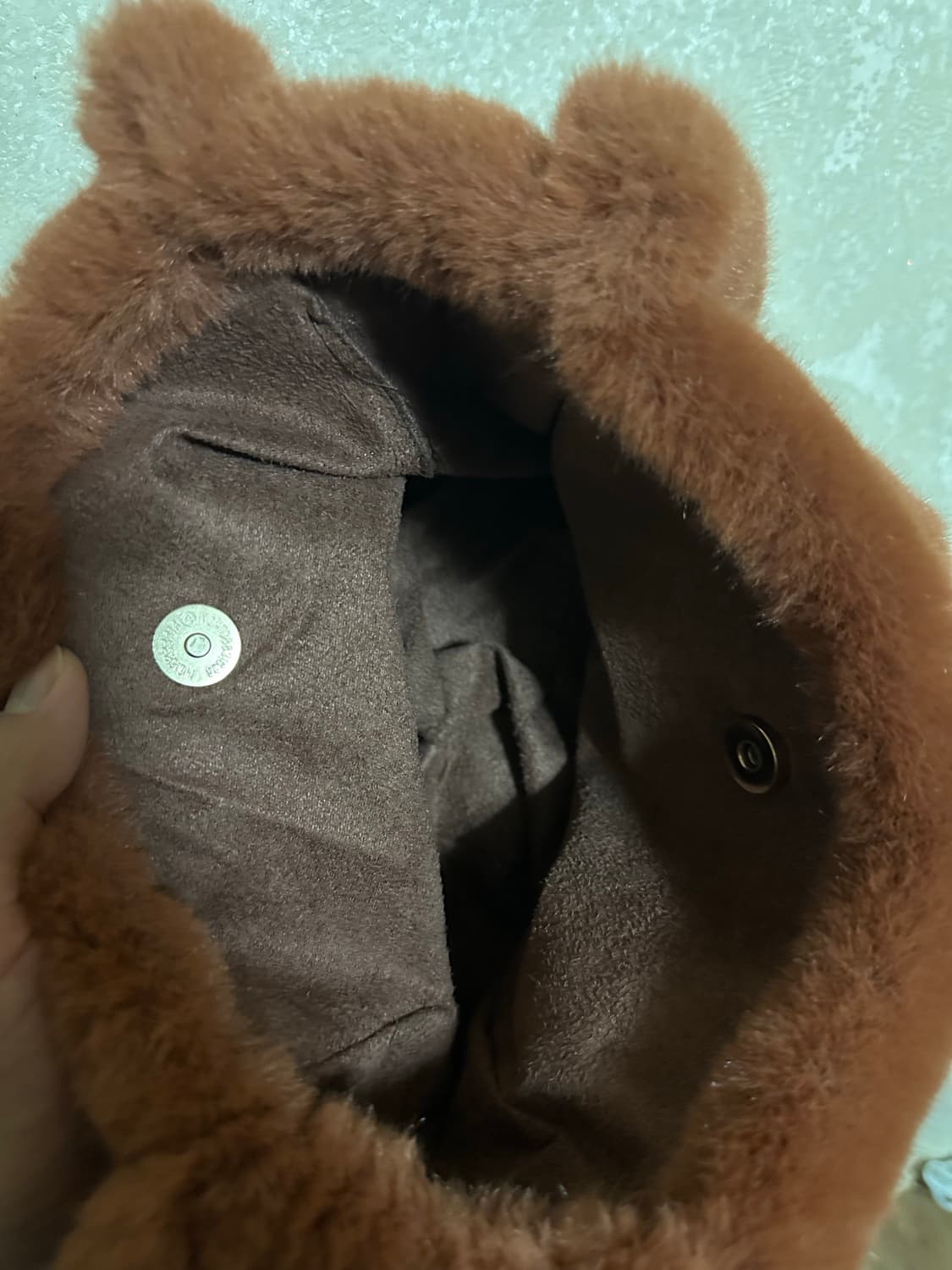 스타벅스 곰돌이 에코퍼 토트백 브라운 판매 상품이미지4