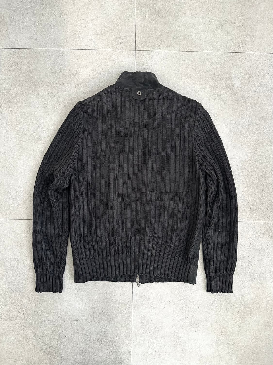 토즈 카프스킨 스웨이드 니트 집업 자켓 상품이미지5