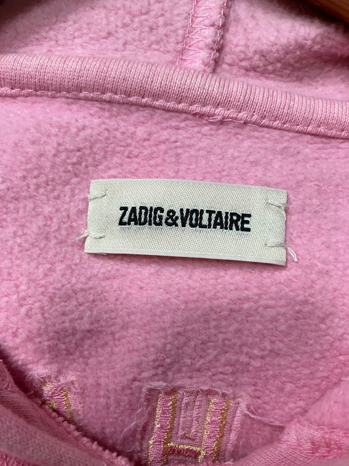 Zadig&Voltaire 그라디언트 자수 후드티 S 상품이미지9