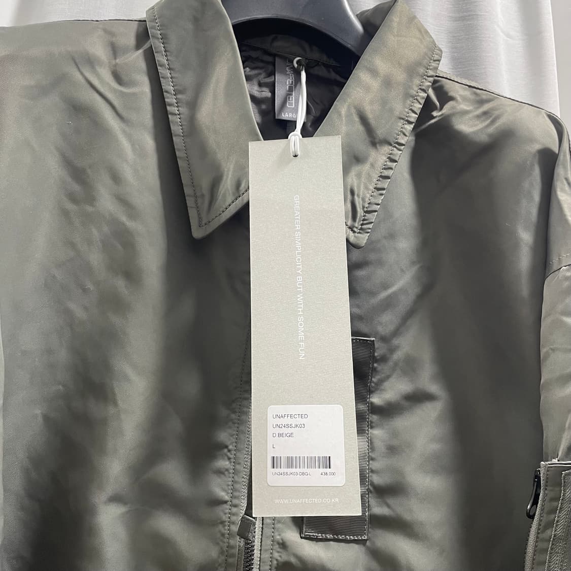 언어펙티드/ 플라이트 자켓 딥베이지/ L 상품이미지3