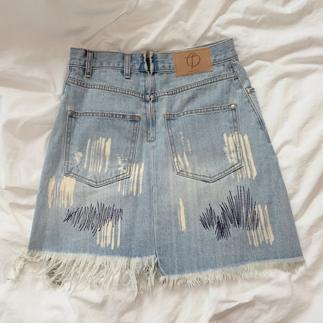 TheOpen Product 데님 스커트 (Size 1) 상품이미지4