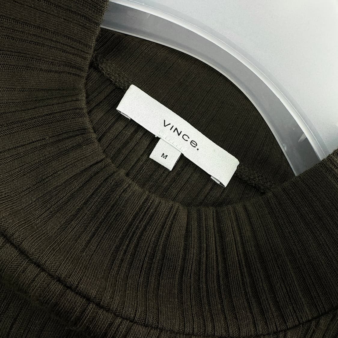 빈스 VINCE 골지 모크넥 탑 상품이미지3