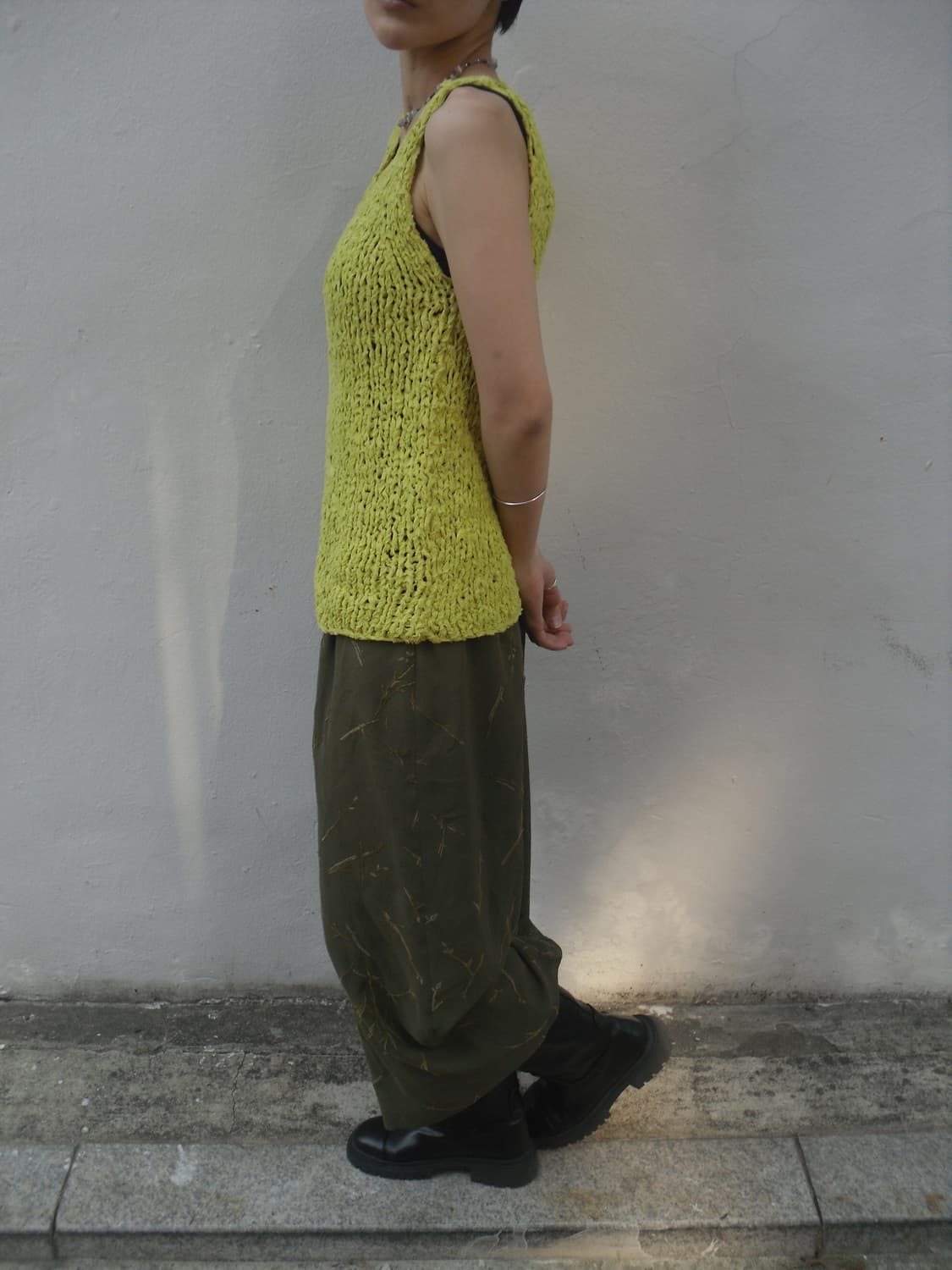 Vintage knit sleeveless 상품이미지2