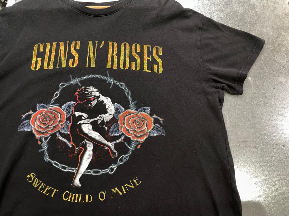 (XL) Guns N Roses 건즈앤로지스 프린팅 반팔티   상품이미지8