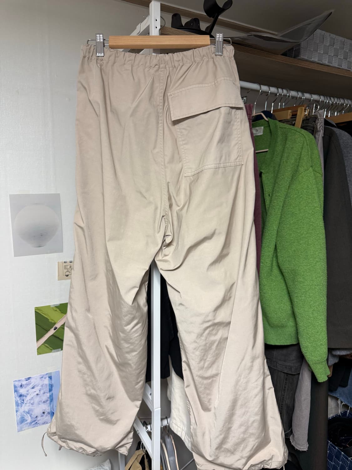 over cargo pants - sand beig 상품이미지3