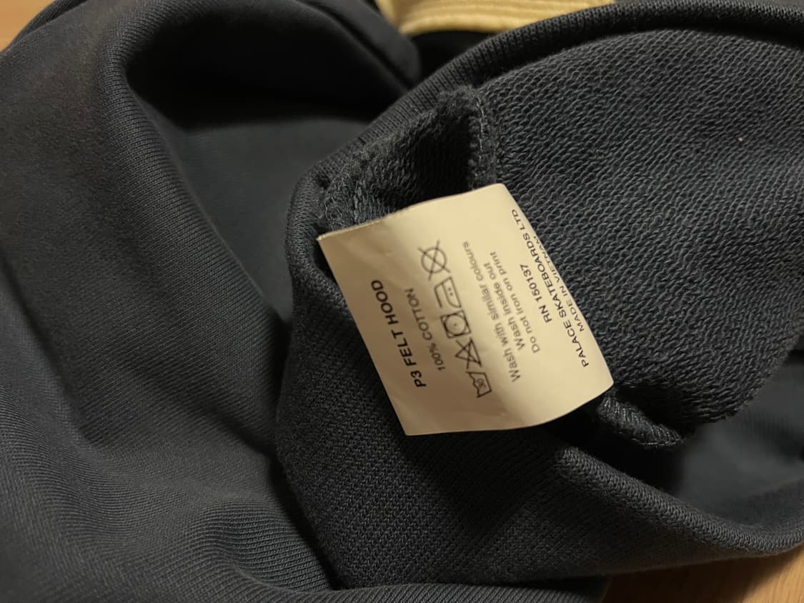 팔라스 23fw p3 펠트 후드 네이비 상품이미지3