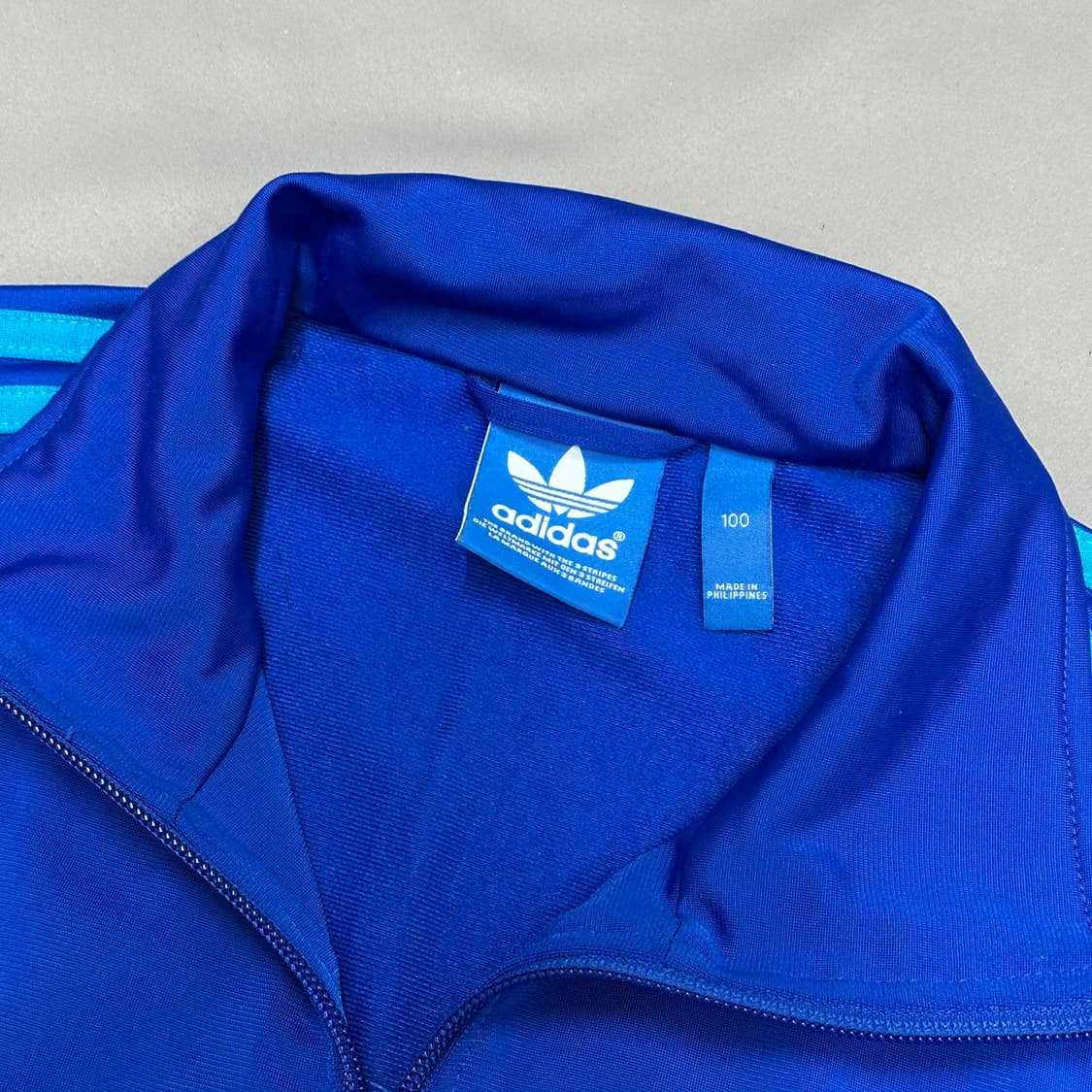 아디다스 파이어버드 마린블루 빈티지 져지 100 상품이미지7