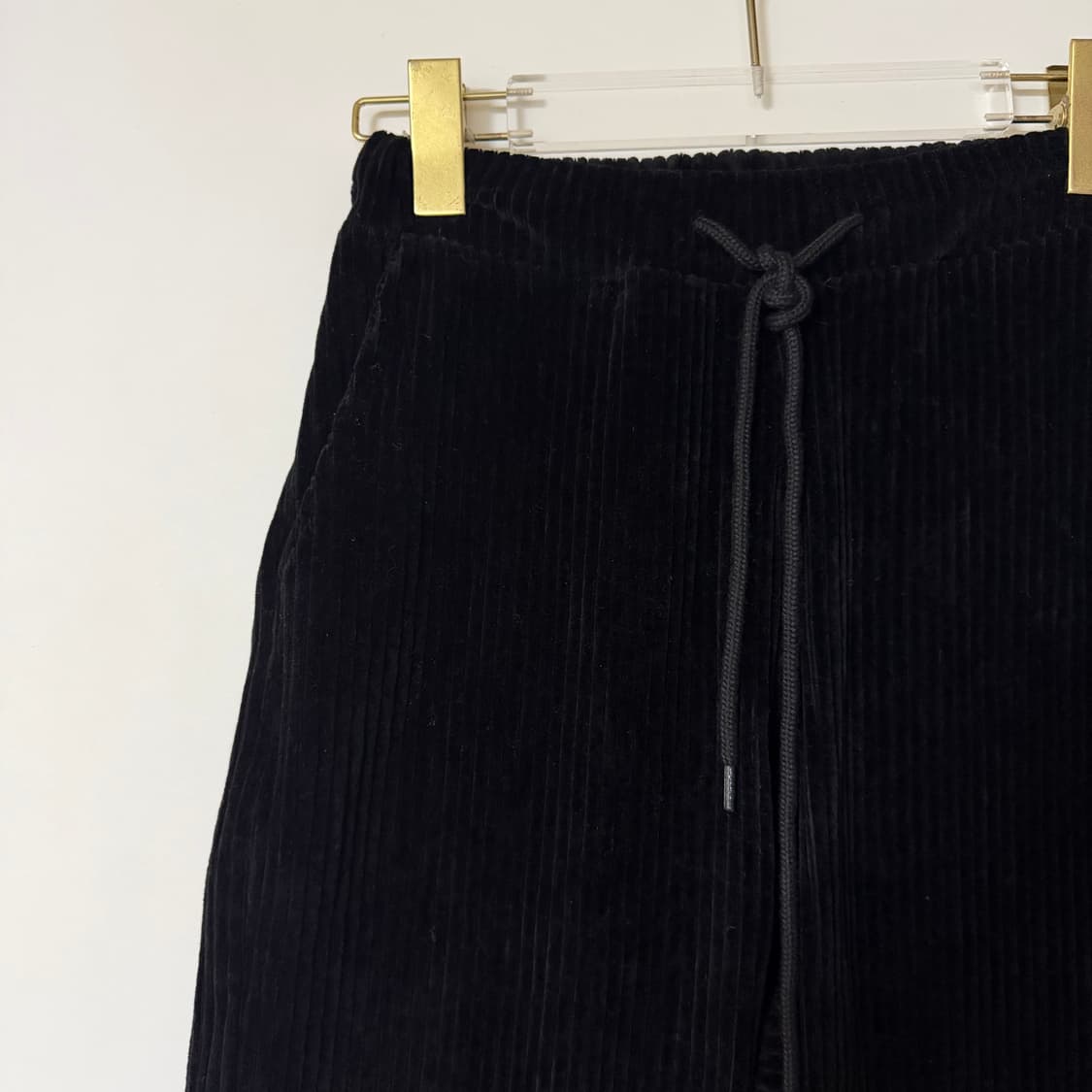 새상품 벨벳 조거팬츠 (블랙) 상품이미지2