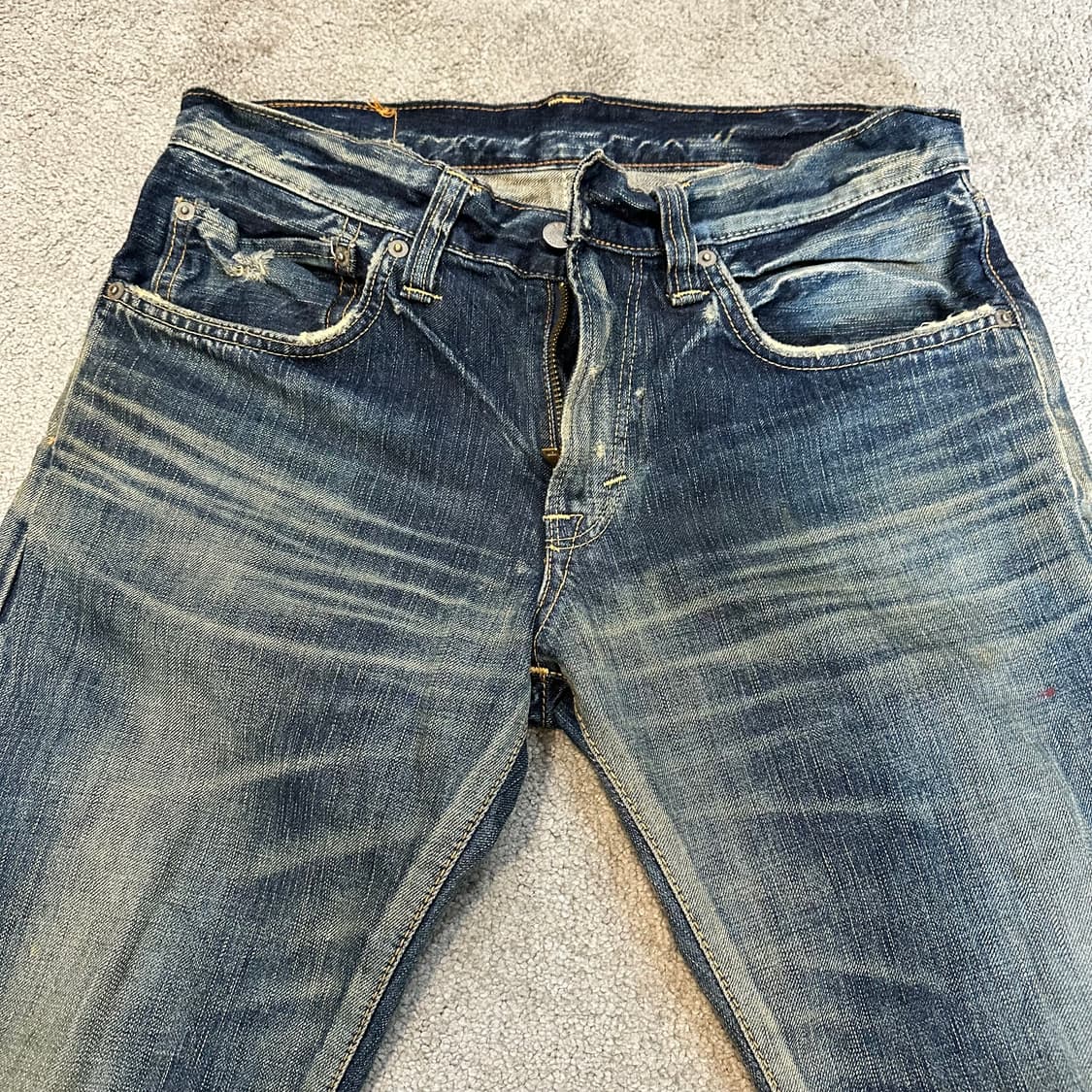 에드윈503 RVS 페이딩 레귤러 스트레이트 팬츠(30) 상품이미지6