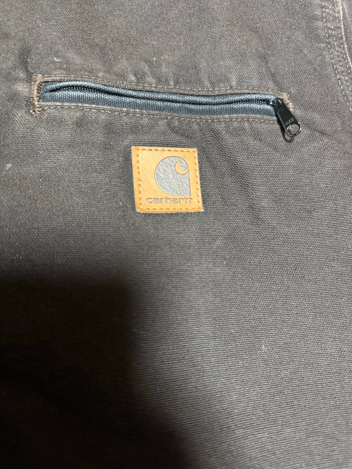 칼하트 J97 다크브라운 dkb L-T detroit large tall 상품이미지4