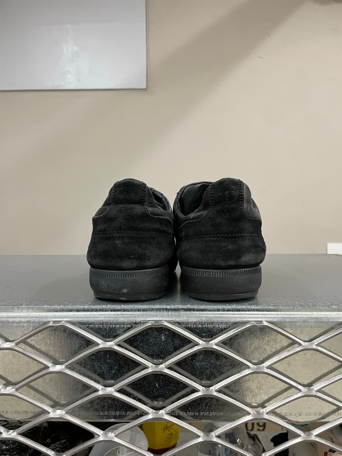 크리스찬 디올 옴므 레더 트레이너 스니커즈 블랙 40 상품이미지3