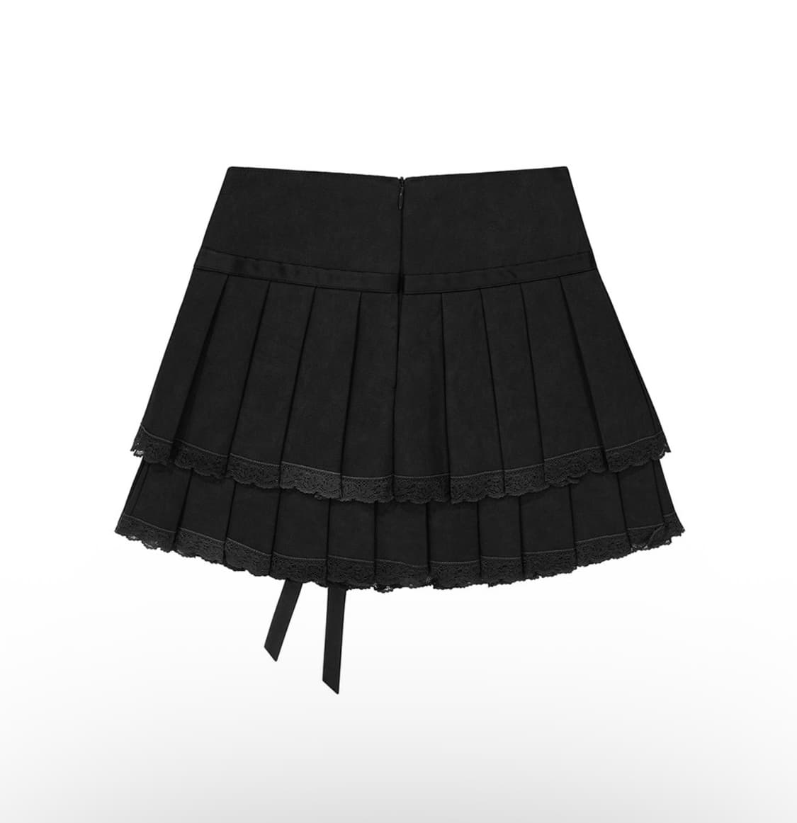 제로플래닛 클레어 비건 레더 플리츠 미니 스커트 치마 M 상품이미지4