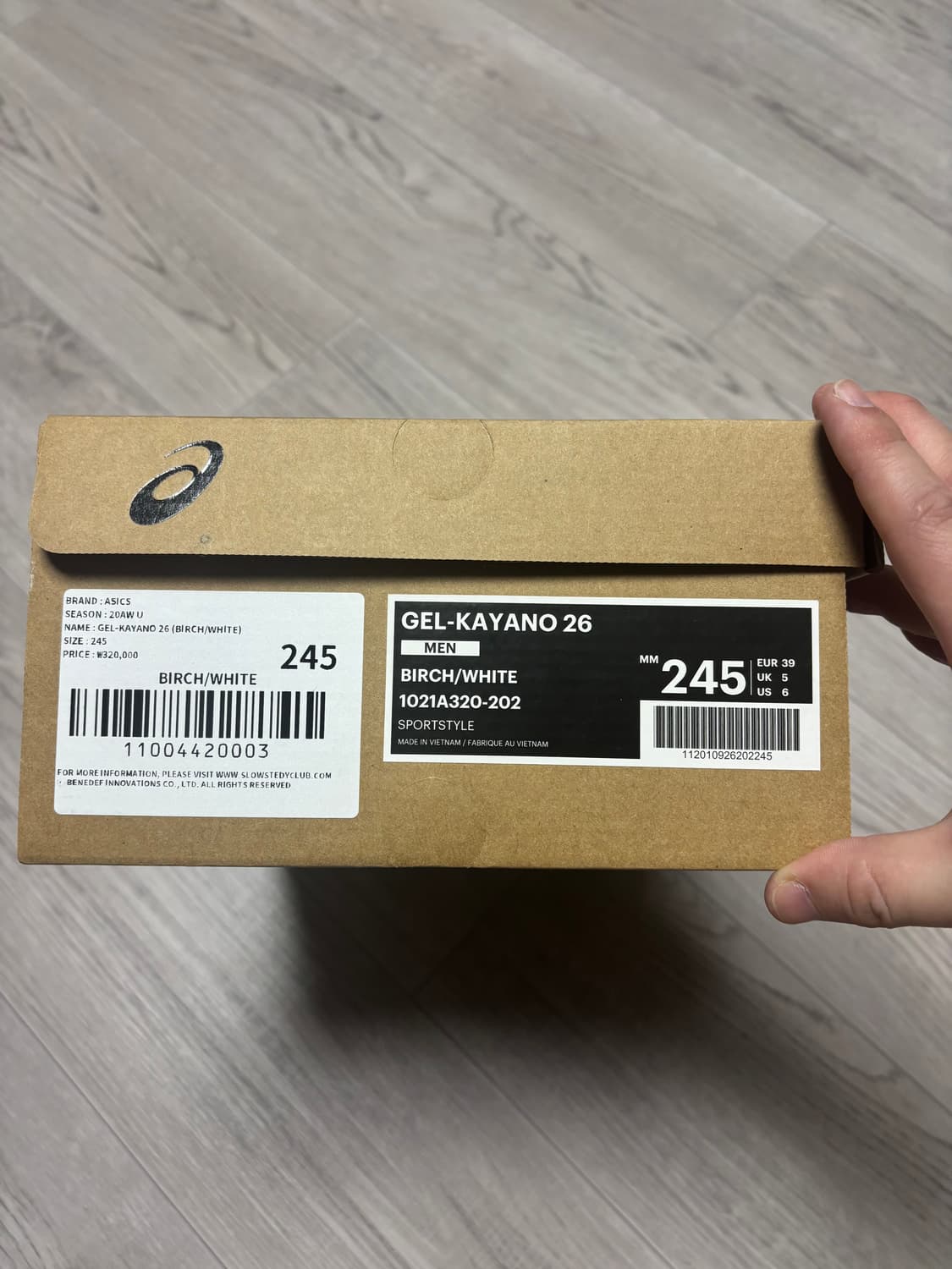 [245/하자] 아식스 비비안웨스트우드 젤카야노26 상품이미지6