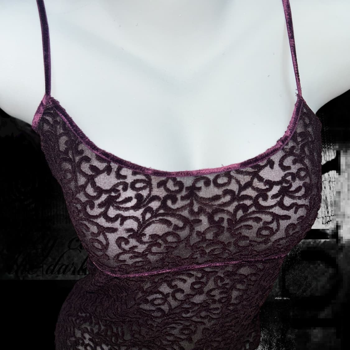 'DKNY' lace sleeveless shirt 상품이미지2