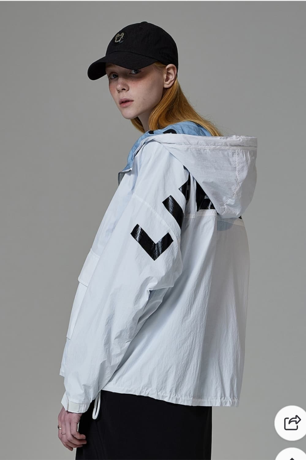 라이프워크 리버시블 바람막이 후드집업 점퍼 공용 상품이미지2