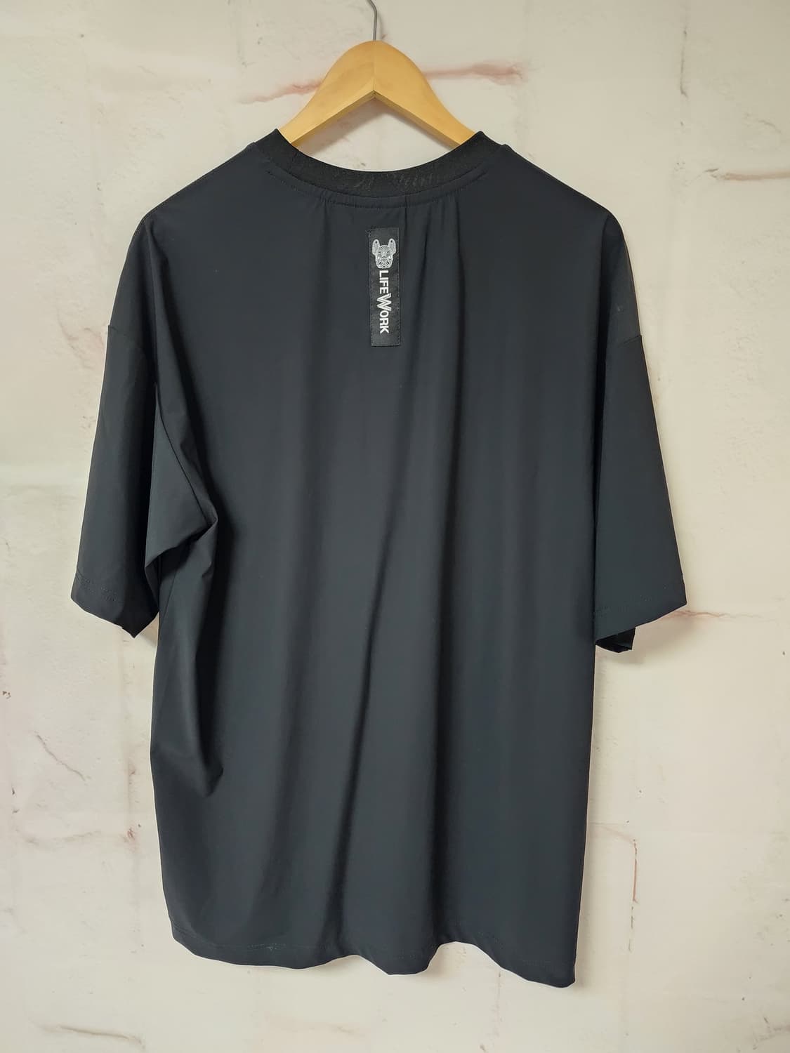 라이프워크 블랙 반팔 티셔츠 상품이미지5